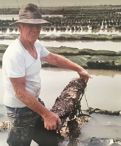 Huîtres Breuil, André Breuil is proud of its oysters