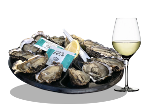 Huîtres Breuil, dégustation au marché de La Rochelle